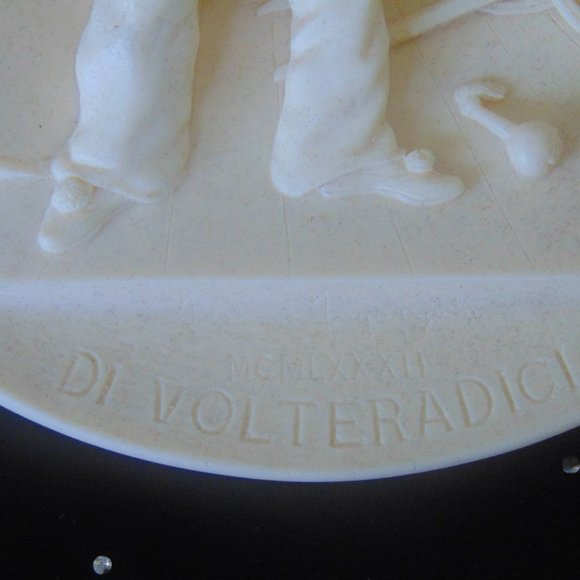 I Pagliacci Bradford Exchange Alabaster Plate - Picture 6 of 16